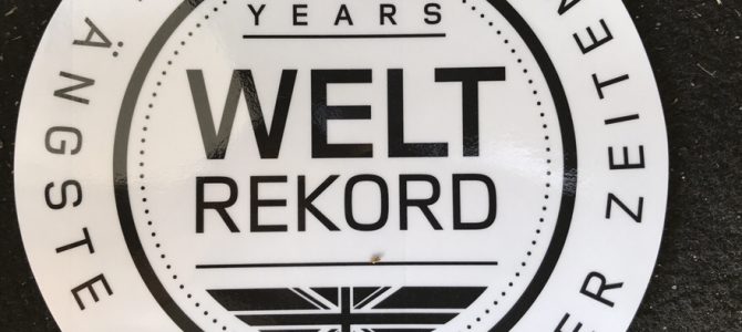 Weltrekord geknackt Weltrekord geknackt