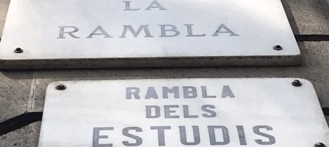 La Rambla und der Rest La Rambla und der Rest