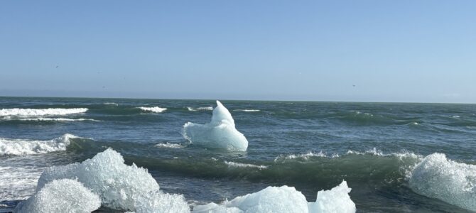 Swartifoss, Gletscher und Eisberge